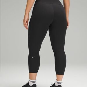 lululemon Wunder Train HR Black Leggings Size 14 28" Inseam